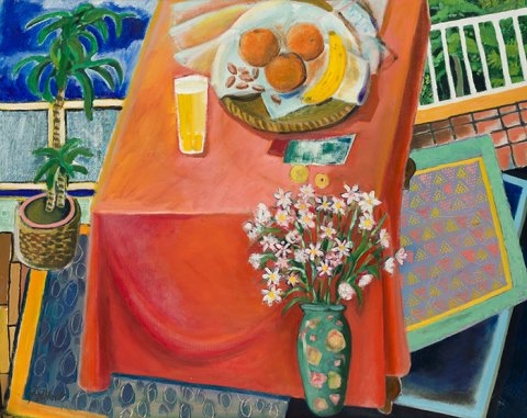 Bodegón con frutas by James Grant Black, 1950