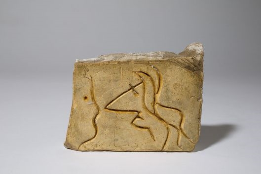 Zwei Profile by Hermann Glöckner, Circa 1955