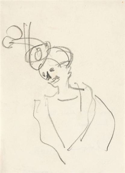 Clown by Ernst Ludwig Kirchner, 1910