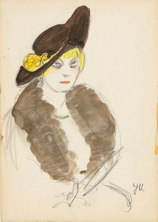 Jeanne Mammen | Kokotte (Circa 1912) | MutualArt