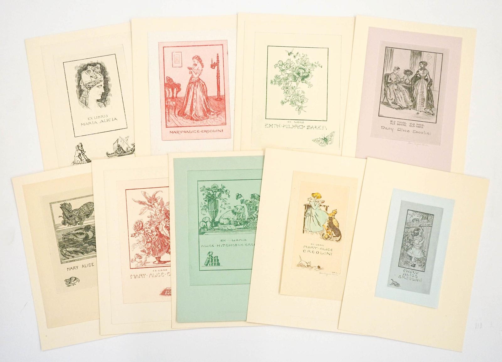 Sara Eugenia Blake | 9 Works: Ex-Libris Bookplate | MutualArt