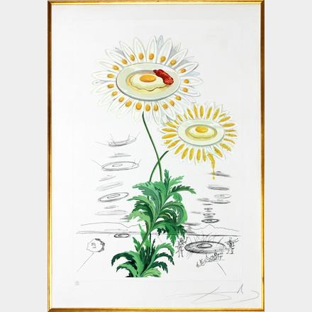 Chrysanthemum Frutescens by Salvador Dalí, 1968