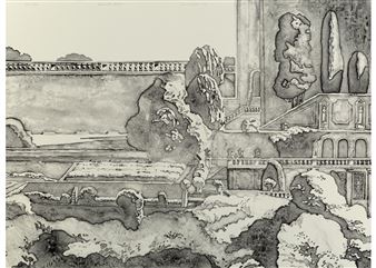 Italianate Garden - Leonard Lehrer