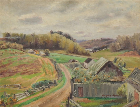 Canadian landscape by Eugene Edward Speicher