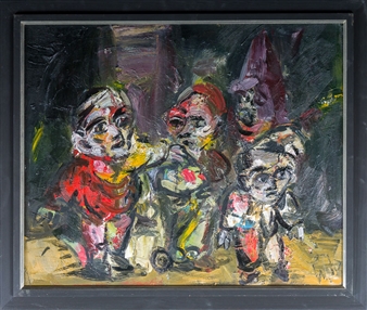 Drei kostümierte Gnome - Frank Wildenhahn