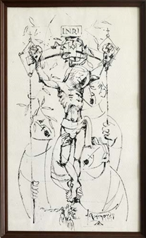 Crocifissione - Mario Raimondo Barbadirame