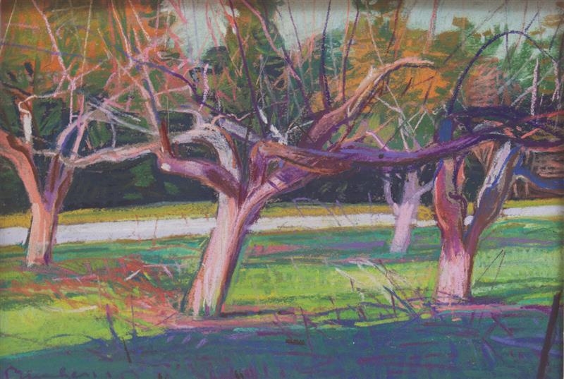 Artwork by Charles Basham, CHOP, Made of Pastel on paper