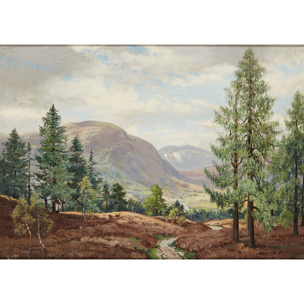 George Melvin Rennie | HIGHLAND LANDSCAPE | MutualArt