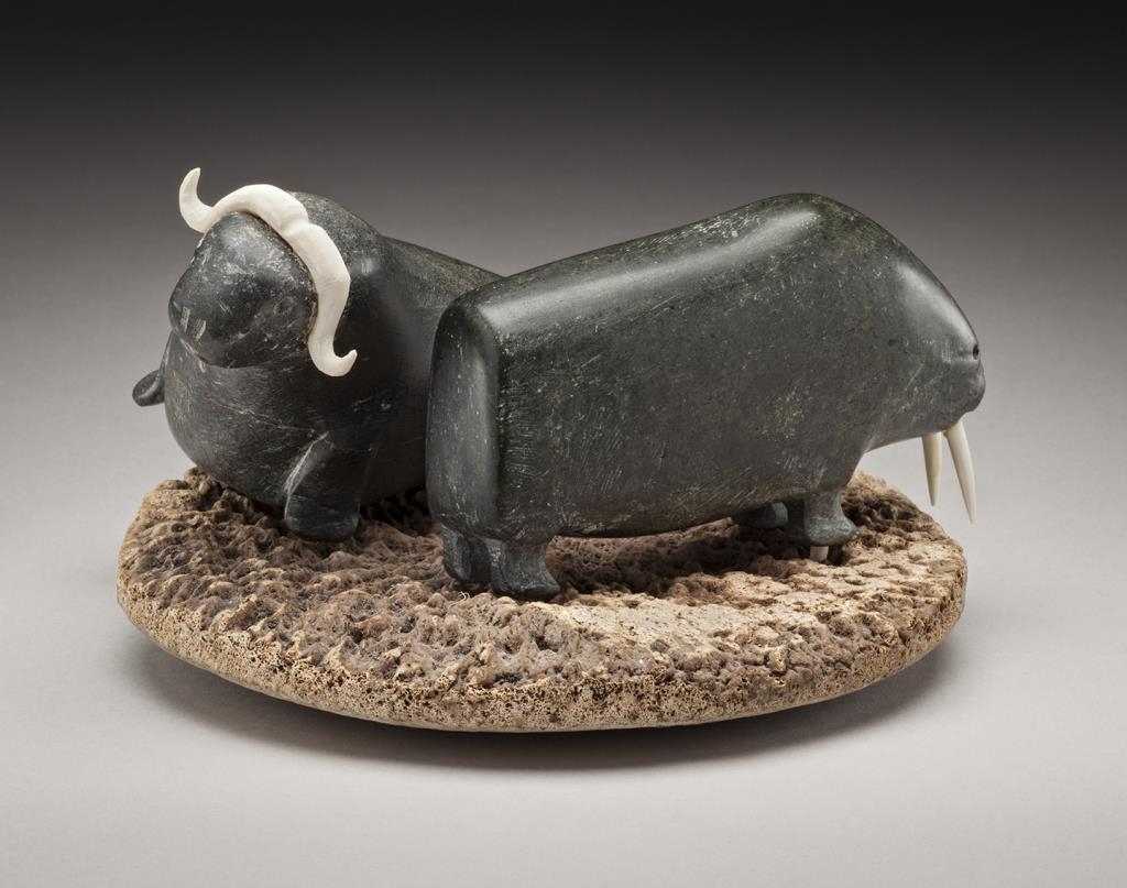 Mark Tungilik | Repulse Bay, Legend of the Muskox and Walrus (1970 ...