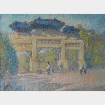 The Gate by Lee Man Fong