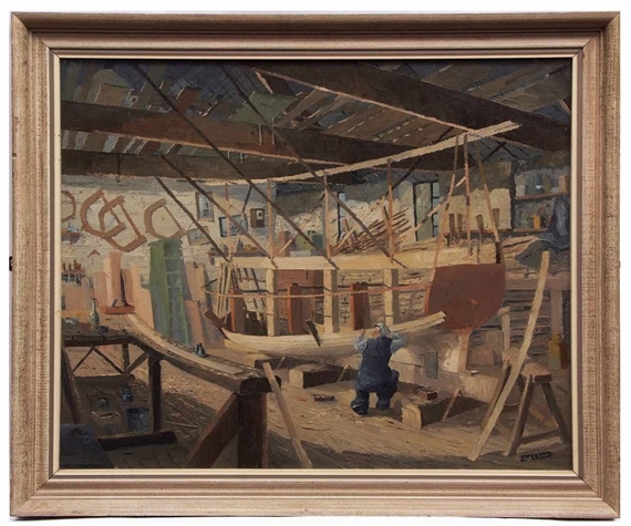 Hugh Edward Ridge | Mr Cotby Builds his Last Boat | MutualArt