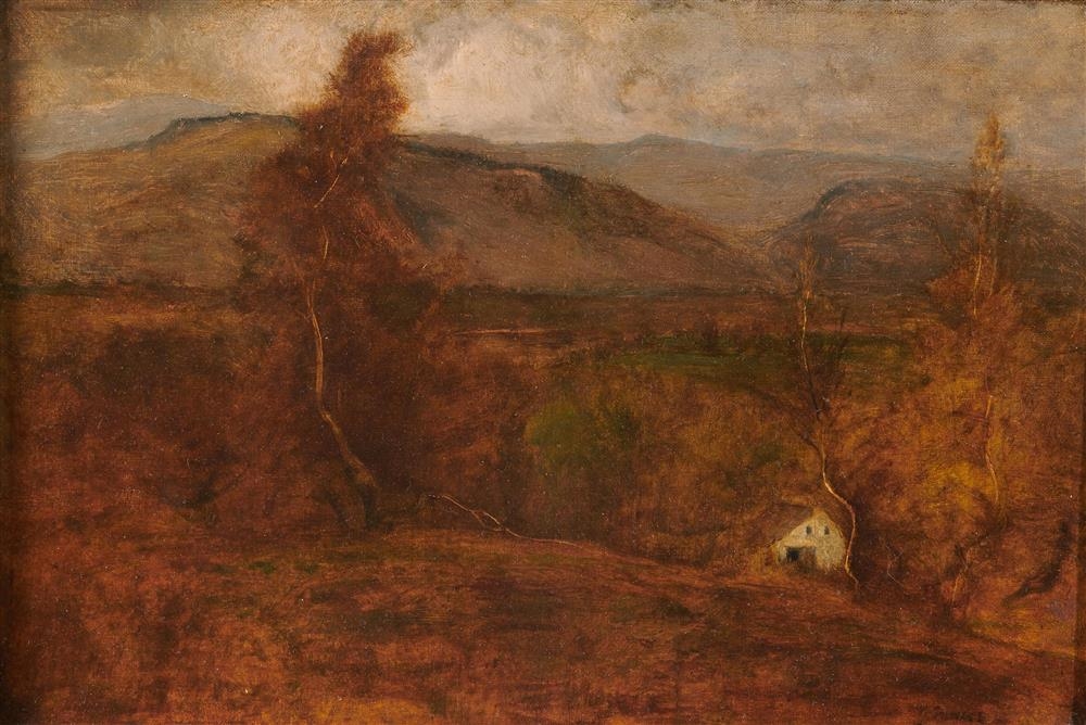 George Inness | Landscape with brook | MutualArt