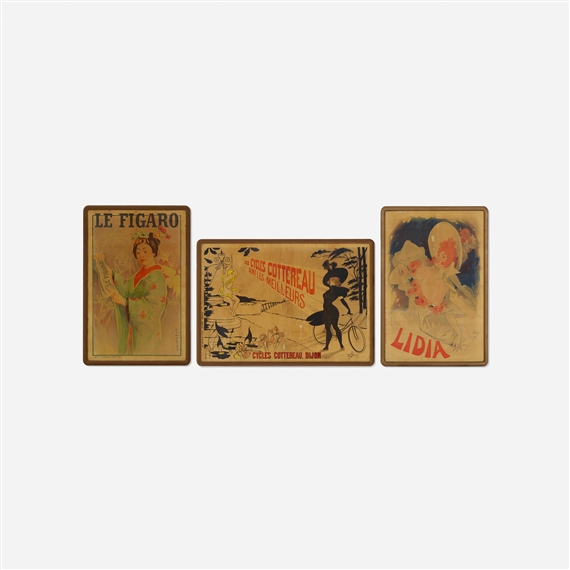 Auguste Moreau | Collection of three posters (Circa 1900) | MutualArt