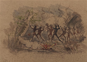 Corrobbaree, South Australia - Samuel Robert Lock