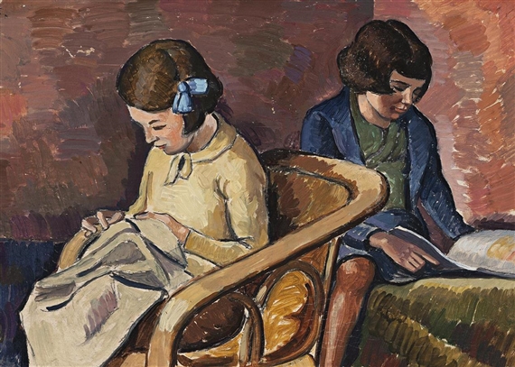 Roland Wakelin | Judy and Diana (1938) | MutualArt