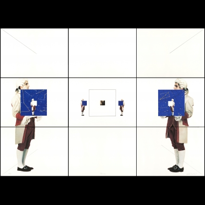 9 parts work: "Phoenix" by Giulio Paolini, 1992