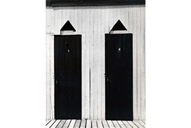 Exhibition of photographs by Harry Callahan and Aaron Siskind on view in exhibition at Laurence Miller Gallery