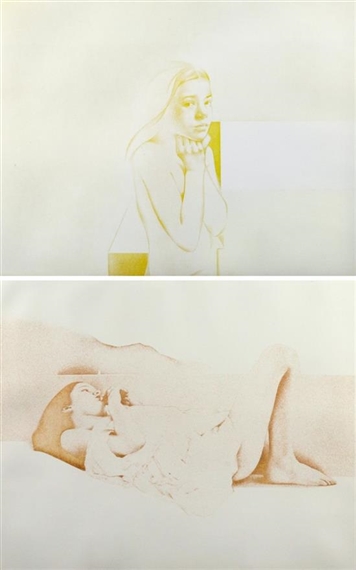 【Aspects of Lolita】Graham Ovenden　1976年 Sold at Auction: Graham Ovenden, Graham Ovenden (b.1943