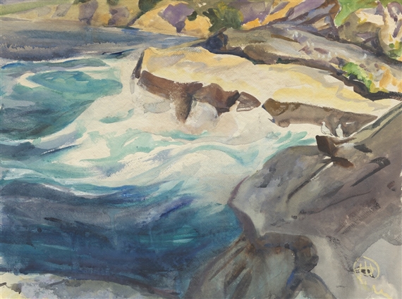 Henry George Keller | Goldfish Point, La Jolla | MutualArt