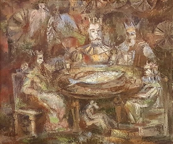 Dinner of four kings - Boris Geldman