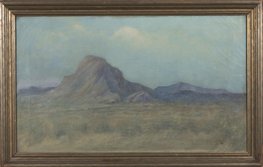 Artwork by Francis D. Healy, Desert Landscape, Made of oil on canvas