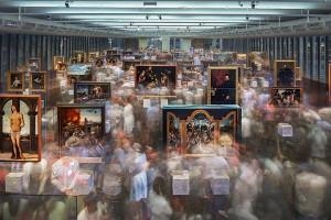 Michael Wesely: Russische Hängung - Galerie Fahnemann