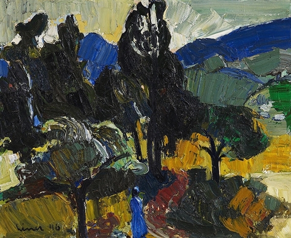 Landschaft bei Appenzell by Carl Walter Liner, 1946