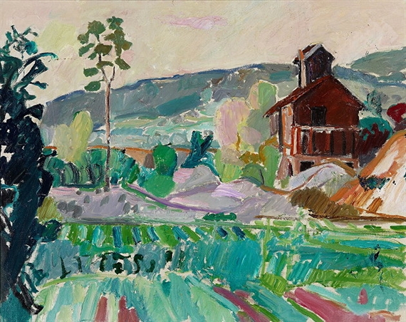 Kiesgrube by Max Gubler, 1943