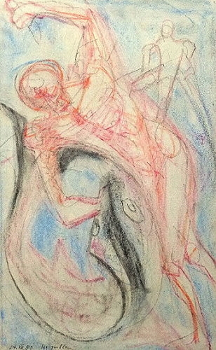 Der alte Mann und das Meer by Max Gubler, 1953