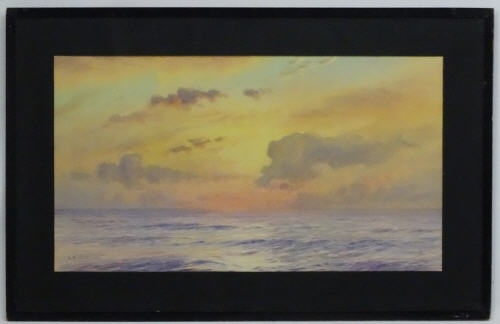 Seascape by Alma Claude Burlton Cull, 1924