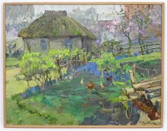 The beginning of Spring - Vladimir Ivanovitch Singaevski