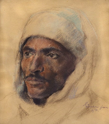 Bildnis eines Beduinen