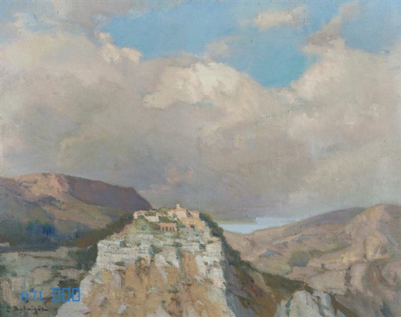 Le Mont Athos by Paul Justin Marcel Balmigère