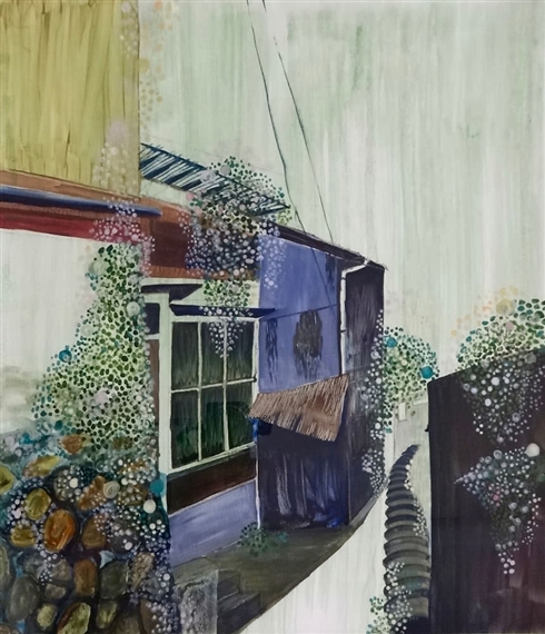 A Back Alley of a Town - Yukari Kaihori