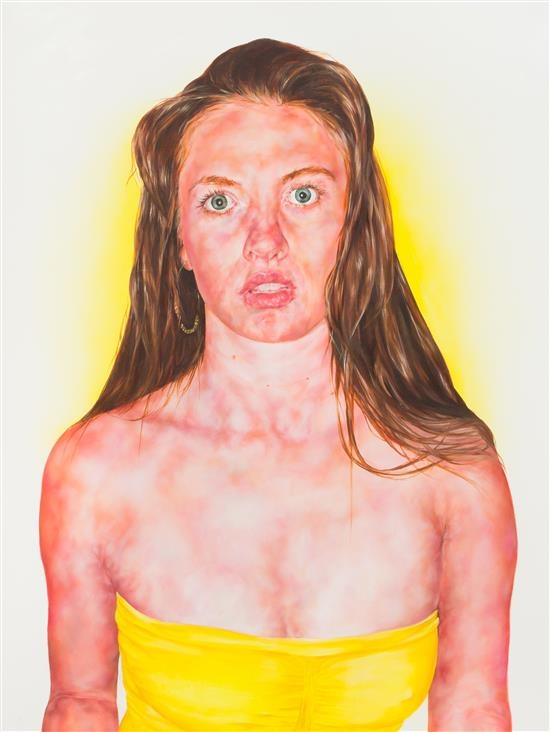 Artwork by Kelli Thompson, Anna Alabama, Made of oil on board