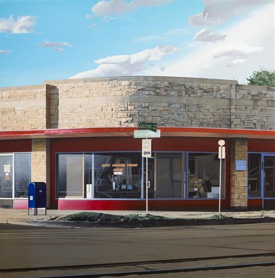 Gaston St by Noel A. Mahaffey, 1975