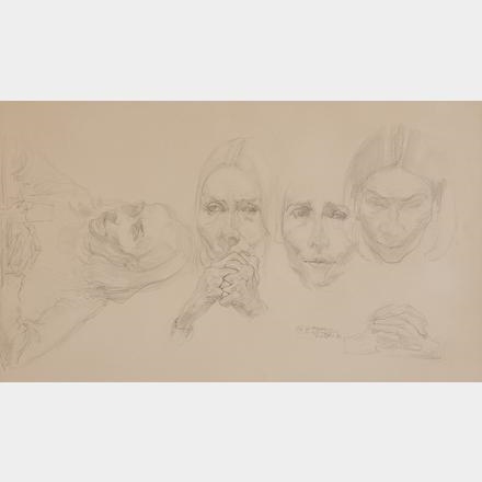 The 4 Mimis by Jerome Witkin, 1981