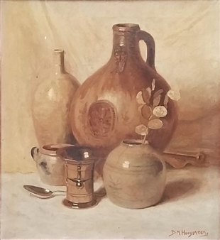 Stilleven - Douwe Mattheus Hoogeveen