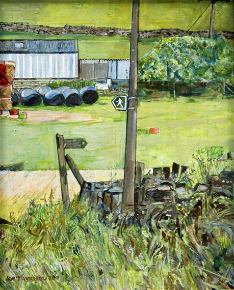 Footpath by Ian Thompson, 2011