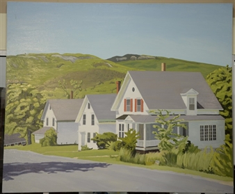 Country Houses Along the Road - Michael Reece