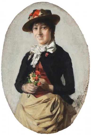 Ritratto di donna by Francesco Filippini