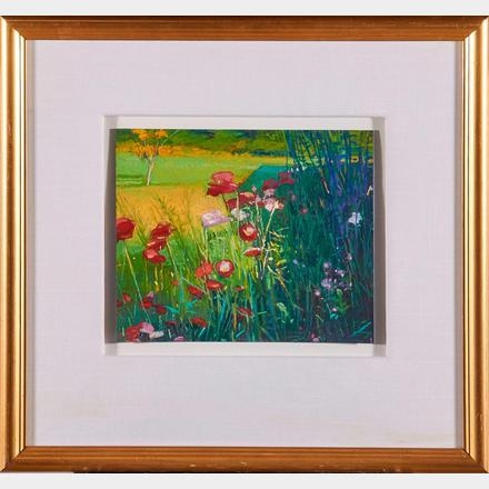 Corn Popper in Shadow by Charles Basham, 1993