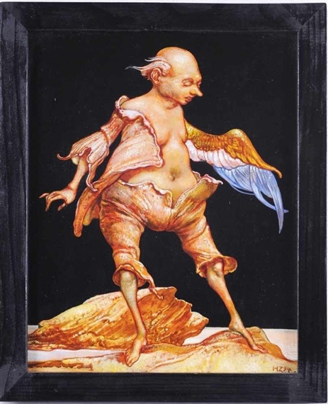 Mit einem Flügel by Heinz Zander, 1994