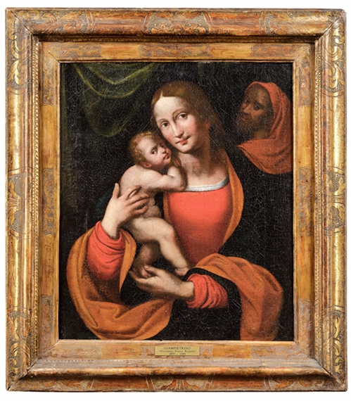 il Giampetrino‏ | The Virgin with Christ Child and Saint Joseph | MutualArt