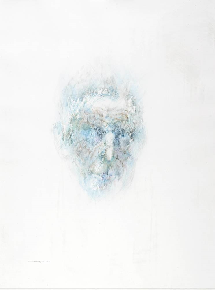 Louis Le Brocquy | IMAGE OF SAMUEL BECKETT (1994) | MutualArt