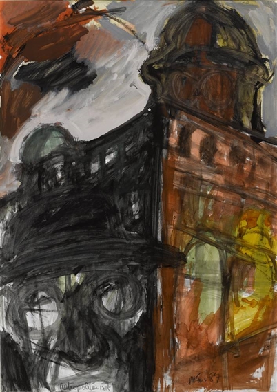 METROPOLITAN POET by Michael Kane, 1987