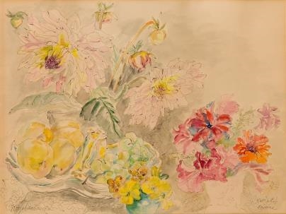 Kwiaty i owoce(Flowers and fruits) by Maja Berezowska