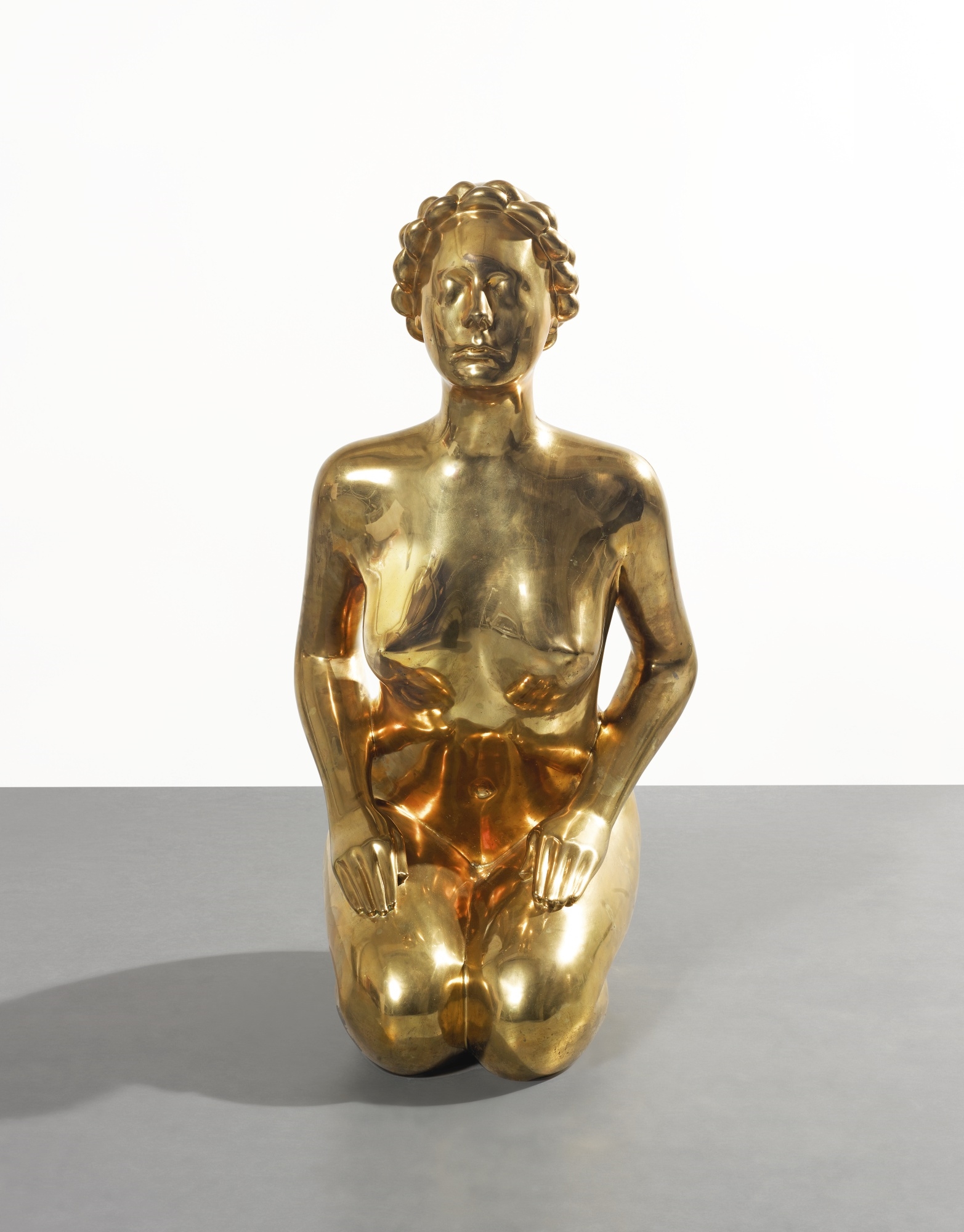 Artwork by Vanessa Beecroft, SISTER SCULPTURE, Made of bronze