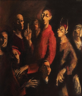 The Council of the Wise Men - Mircea Ciobanu