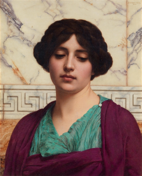 Stesicrate by John William Godward, 1914